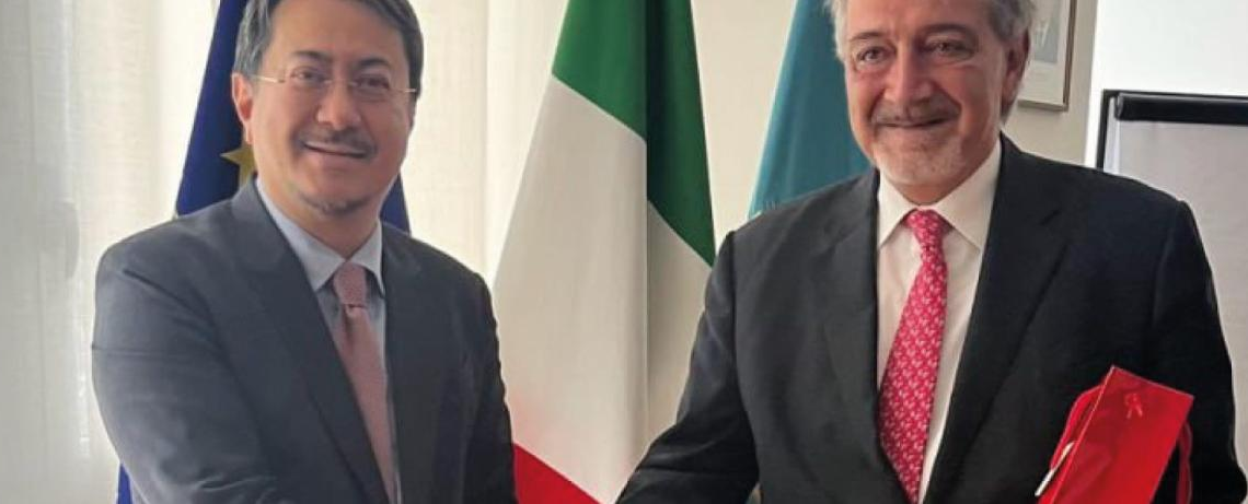 Regione Lazio, il Presidente Rocca riceve l’Ambasciatore delle Filippine Nathaniel Imperial