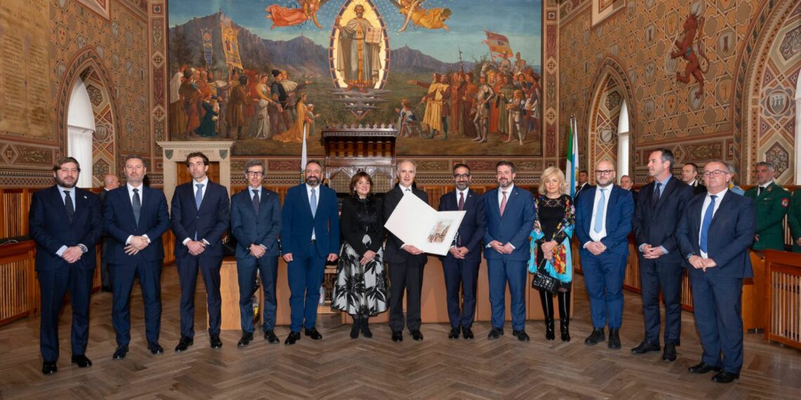 San Marino, visita di congedo dell’Ambasciatore della Repubblica Italiana Sergio Mercuri