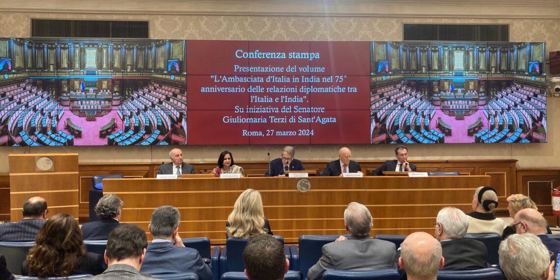 “L’Ambasciata d’Italia in India”: presentazione d’eccezione al Senato per il nuovo Volume di Gaetano Cortese
