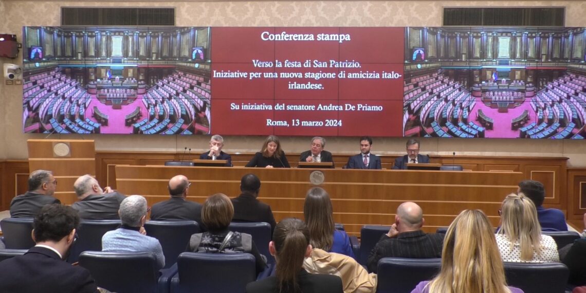 “Verso la festa di San Patrizio”, incontro al Senato per definire una nuova stagione di amicizia italo-irlandese