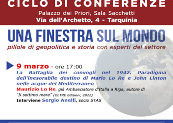 Sabato a Tarquinia l’Ambasciatore Lo Re parlerà de “La Battaglia dei Convogli nel 1942″  