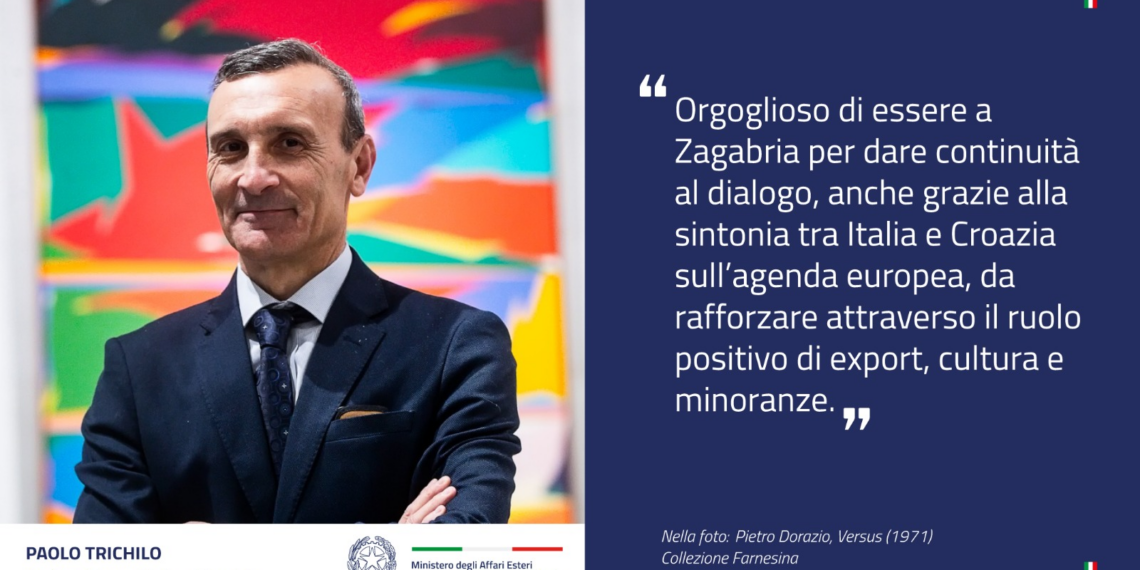 Paolo Trichilo è il nuovo Ambasciatore d’Italia in Croazia 