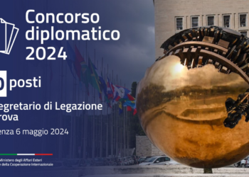 Concorso diplomatico 2024: aperta selezione per 50 posti di Segretario di Legazione in prova