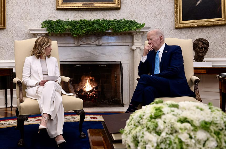 Washington, incontro Meloni-Biden. Il testo delle dichiarazioni del Presidente del Consiglio