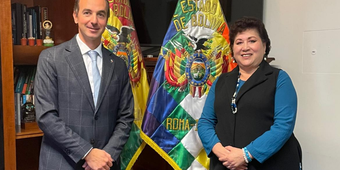Italia-Bolivia, Borghese (Maie) incontra l’Ambasciatrice Sonia Brito