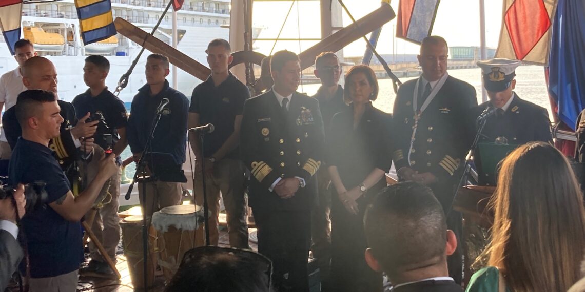 Serata di Gala a Civitavecchia per l’arrivo della Nave Scuola Colombiana ARC Gloria