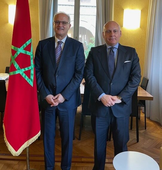 Il Presidente di Federpetroli Michele Marsiglia incontra l’Ambasciatore del Marocco Youssef Balla