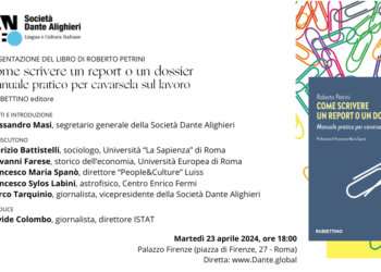 Roberto Petrini presenta “Come scrivere un report o un dossier”, Palazzo Firenze 23 aprile
