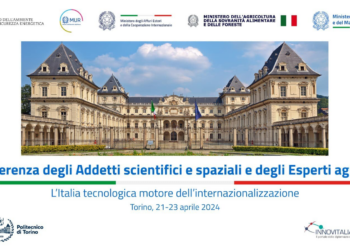 Al via oggi a Torino la Conferenza degli Addetti scientifici e spaziali e degli Esperti agricoli 2024