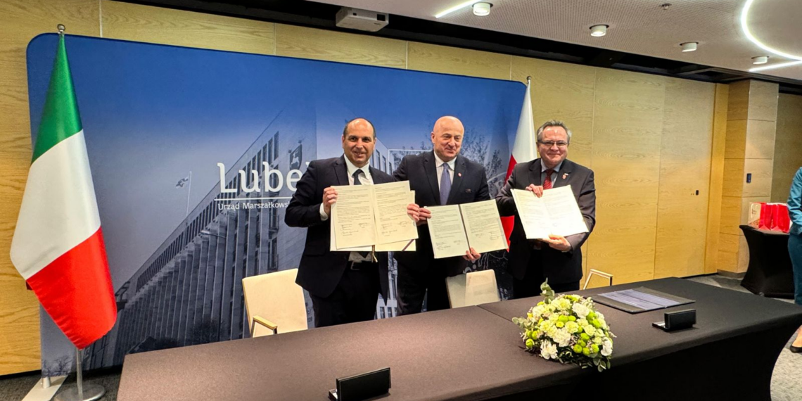 Firmato Memorandum di collaborazione fra Regione Lazio e Voivodato di Lublino