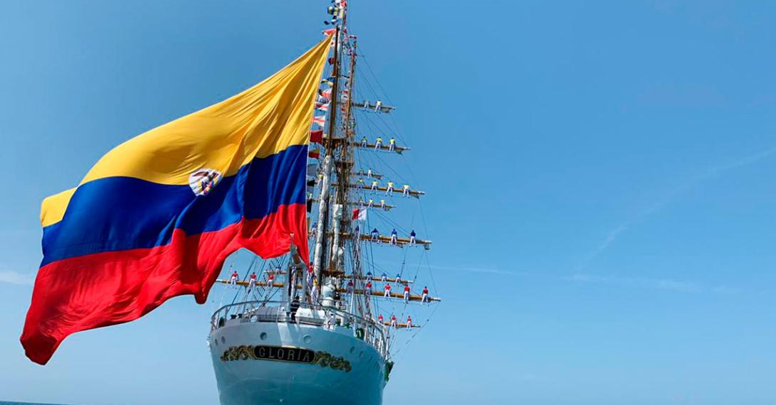 L’Ambasciata di Colombia celebra l’arrivo in Italia della nave ammiraglia ARC Gloria