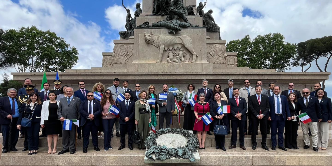 163° Anniversario delle Relazioni Diplomatiche tra El Salvador e Italia: a Roma cerimonia al Gianicolo