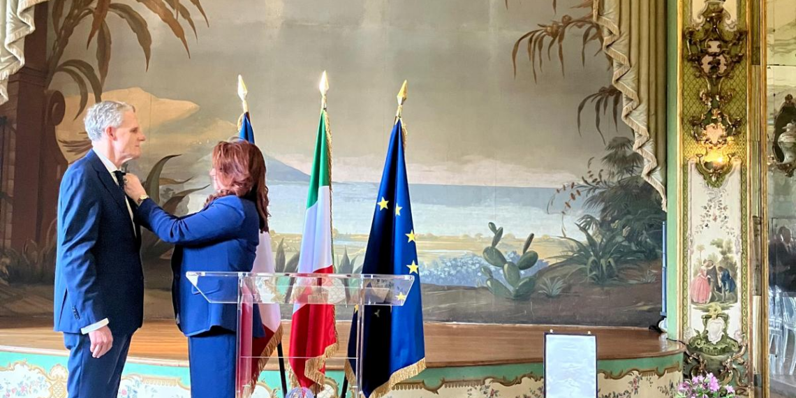 L’Ambasciatore Christian Masset insignito del Cavalierato di Gran Croce dell’Ordine della Stella d’Italia