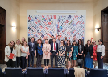 Gli Addetti alla Comunicazione di 15 Ambasciate visitano la nuova Sede dell’Associazione Stampa Estera