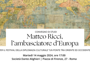 “Matteo Ricci l’Ambasciatore d’Europa”, Convegno alla Dante Alighieri il 14 maggio