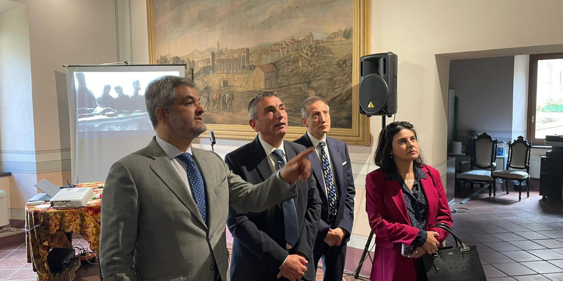 Farnese, il Sindaco Ciucci riceve l’Ambasciatore brasiliano Mosca alle commemorazioni in onore di Victor Brecheret