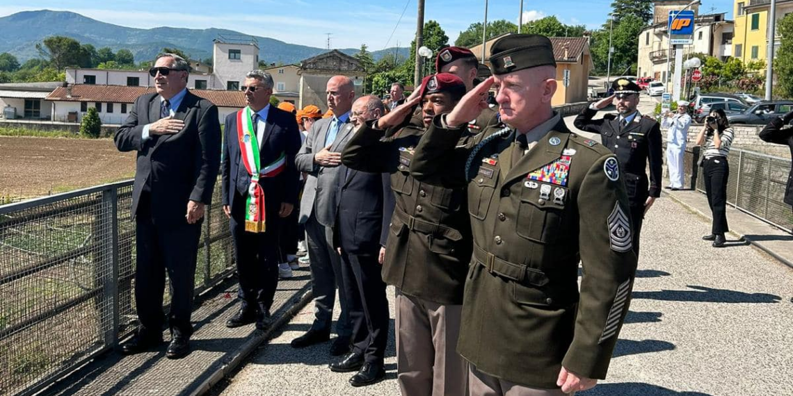 Montecassino, gli Ambasciatori Usa Markell e Donnelly alla Cerimonia per 80.imo Anniversario della Battaglia