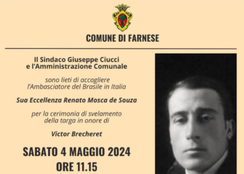 Farnese accoglie l’Ambasciatore del Brasile Renato Mosca de Souza nella Giornata in onore di Victor Brecheret