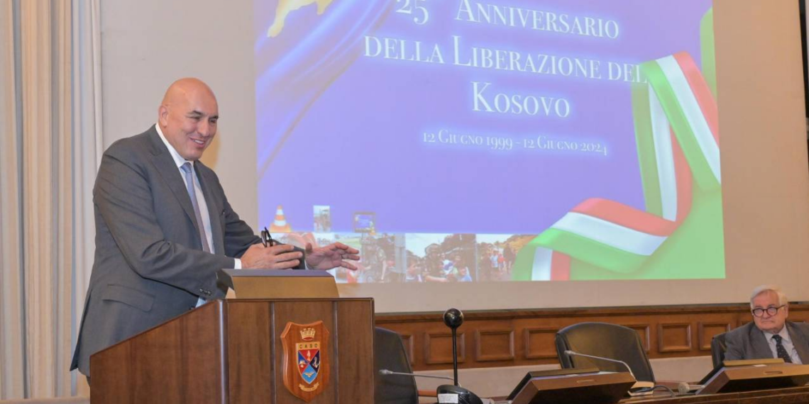 XXV Anniversario della Liberazione del Kosovo, il Ministro Crosetto partecipa alle Celebrazioni a Roma
