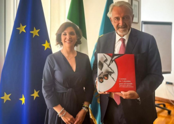Regione Lazio, incontro tra il Presidente Rocca e l’Ambasciatrice colombiana Quessep Bitar