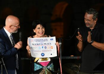 A Cinzia Tedesco il Premio “BOOKS for PEACE 2024 – Special Edition Cultural & Music Prize”