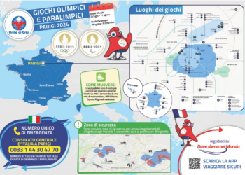 Misure di assistenza ai connazionali attivate dal Consolato d’Italia a Parigi in occasione dei giochi olimpici