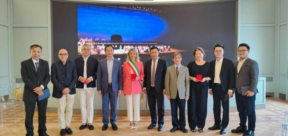 Macerata, Comune e Associazione Sferisterio ricevono l’Ambasciatore del Vietnam