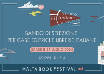 L’Istituto Italiano di Cultura di La Valletta indice bando di selezione per Case Editrici e Librerie