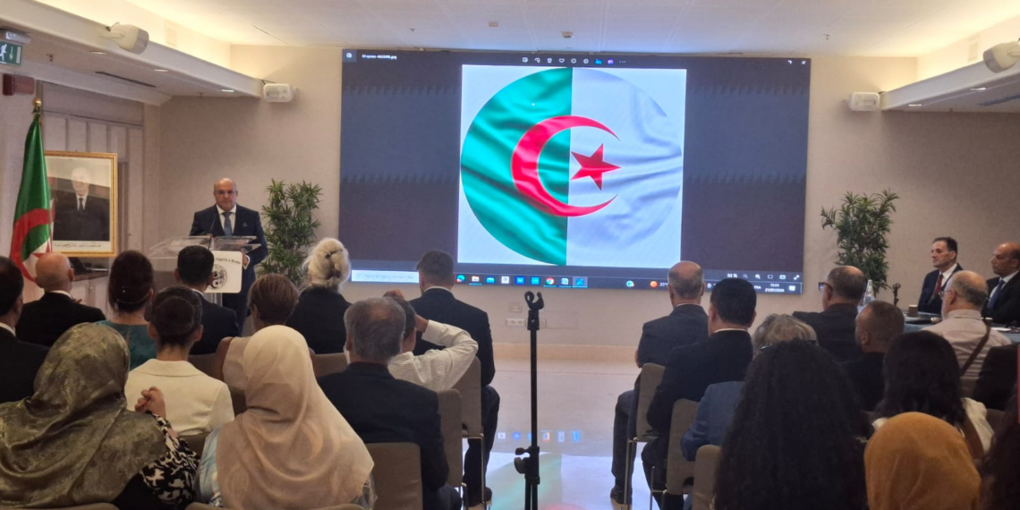 L’Ambasciata algerina celebra il 62.imo Anniversario della “Giornata dell’Indipendenza e della Gioventù”