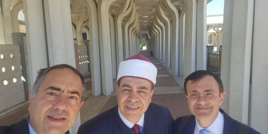 Il Console Onorario del Regno del Marocco per la Regione Calabria in visita alla Grande Moschea di Roma