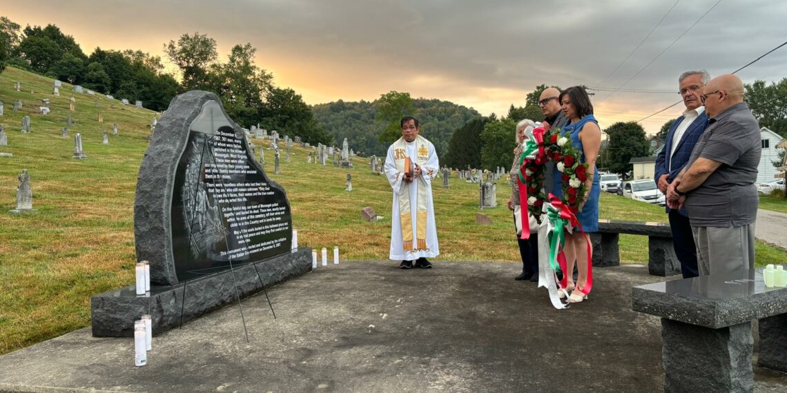 La Giornata del sacrificio del lavoro italiano nel mondo celebrata a Monongah in West Virginia (USA)