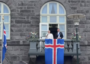 Cerimonia di insediamento in Islanda della nuova Presidente Halla Tomasdottir, il foto-racconto di Ezio Cairoli