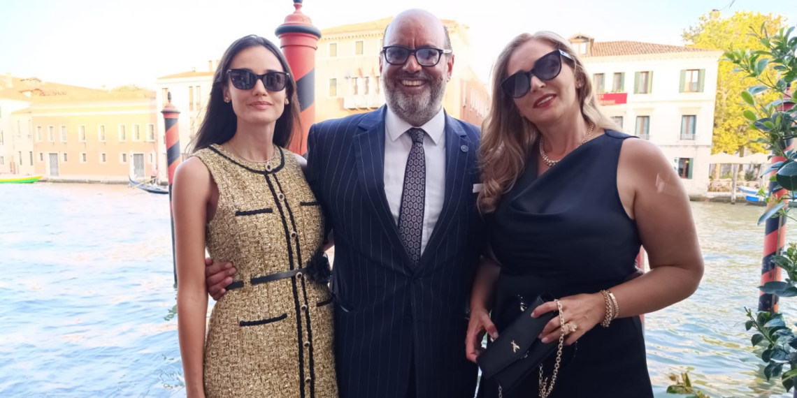 Serata glamour a Venezia per festeggiare il compleanno di Mattia Carlin, Vicepresidente UCOI