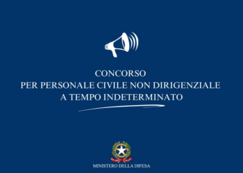 Ministero della Difesa, pubblicati due bandi per l’assunzione di personale civile