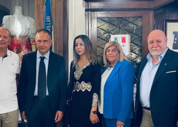 Il Console del Marocco Naccari accolto al Festival Internazionale del Folklore di Castrovillari