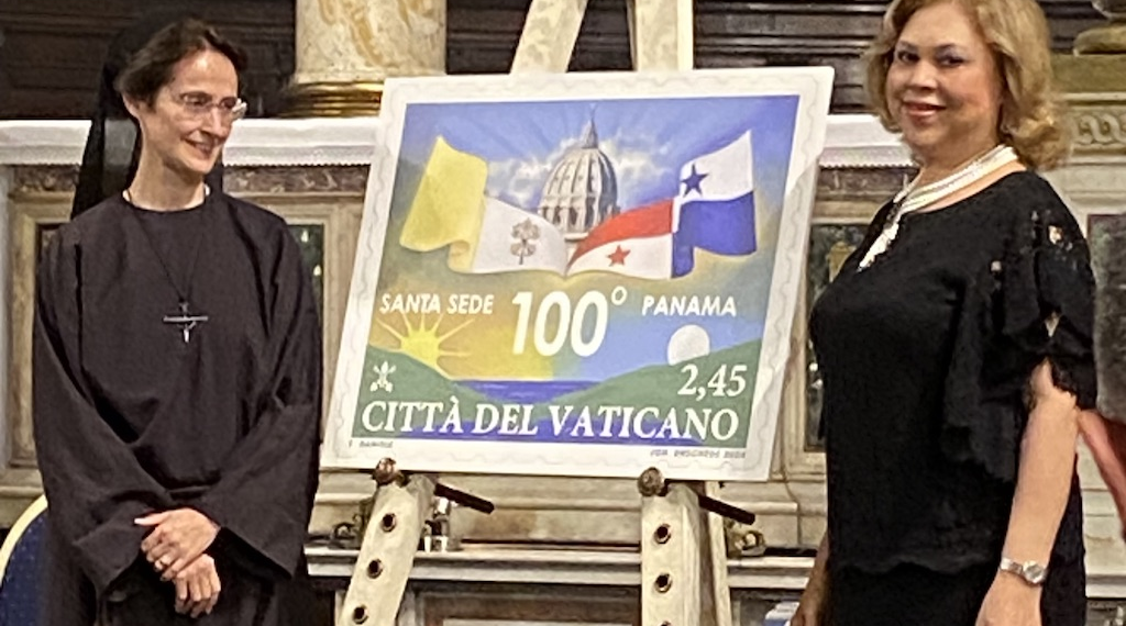 Centenario relazioni diplomatiche fra Santa Sede e Panama, svelata immagine francobollo celebrativo