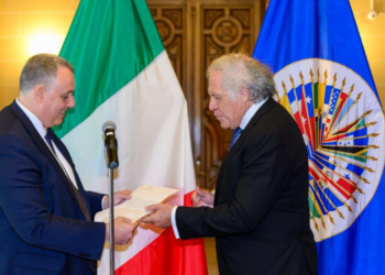 Il nuovo Osservatore Permanente italiano presso l’OSA ha presentato le credenziali