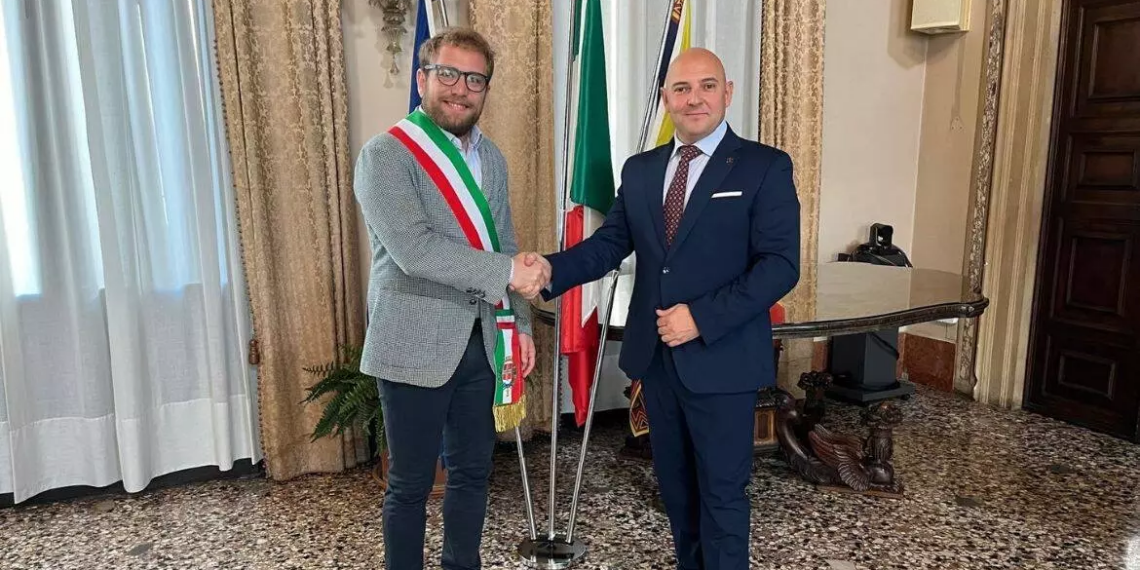 Vicenza, il Sindaco Possamai incontra il Console Onorario della Repubblica di Moldova Riccardo De Toni