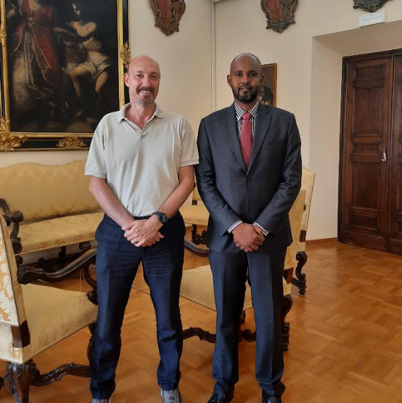 Università di Siena, il Professor Borghesi incontra il Vice Capo Missione dell’Ambasciata somala a Roma