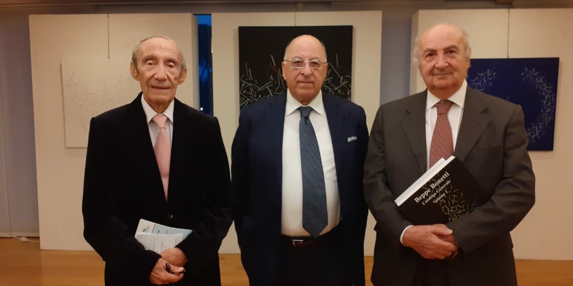 “Aspetti della Metarazionalità”: presentazione d’eccezione al Circolo degli Esteri per la mostra di Beppe Bonetti