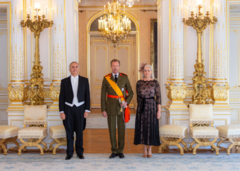 Lussemburgo, l’Ambasciatore Carmine Robustelli presenta lettere credenziali al Granduca