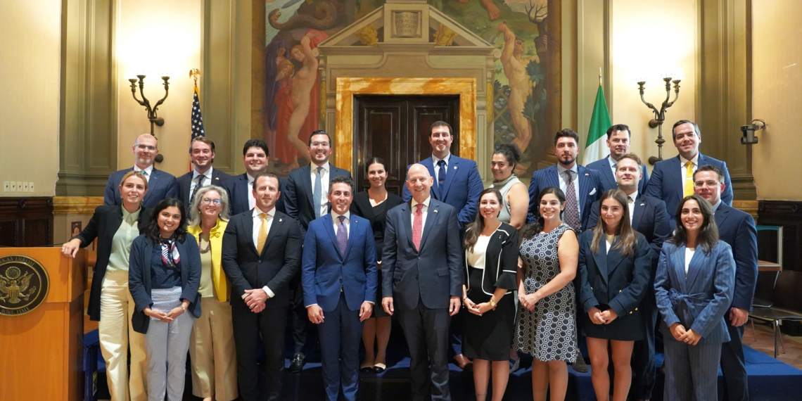 Ambasciatore USA Markell: “Un piacere accogliere il primo gruppo di DiLella Fellows della NIAF”