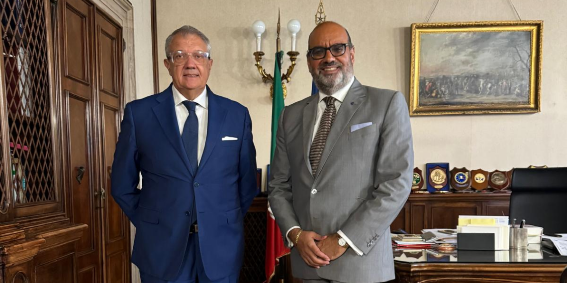 Il Vicepresidente UCOI Mattia Carlin incontra il Prefetto di Venezia Darco Pellos