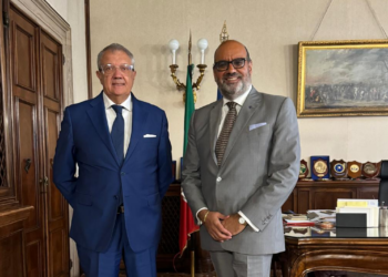 Il Vicepresidente UCOI Mattia Carlin incontra il Prefetto di Venezia Darco Pellos