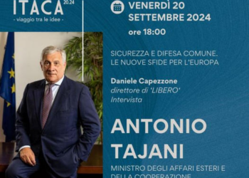 II Ministro Tajani interviene a Itaca 20.24 a Formello