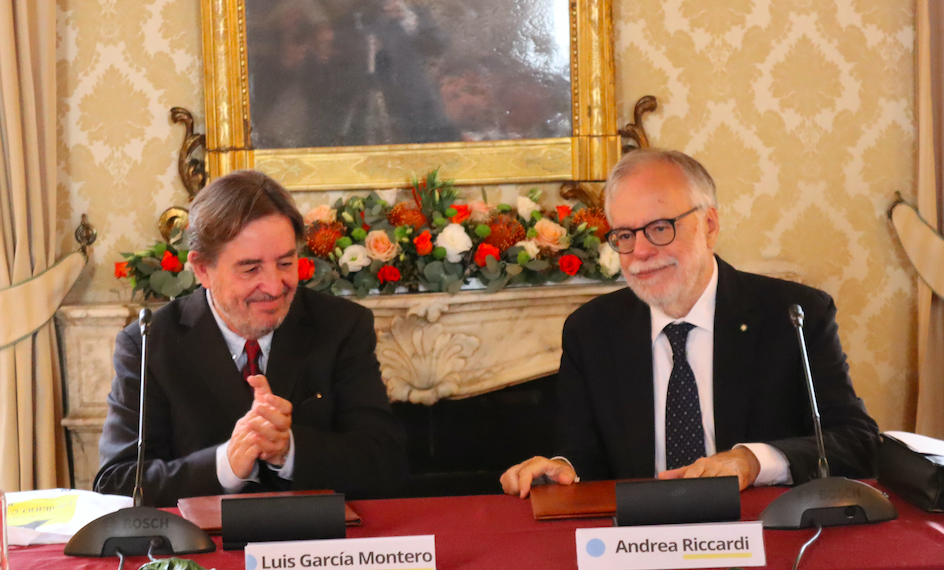 Memorandum d’intesa tra Cervantes e Società Dante Alighieri: alla firma anche l’Ambasciatore di Spgana
