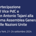 Partecipazione del Ministro degli Esteri Antonio Tajani alla 79ma Assemblea Generale delle Nazioni Unite (UNGA)