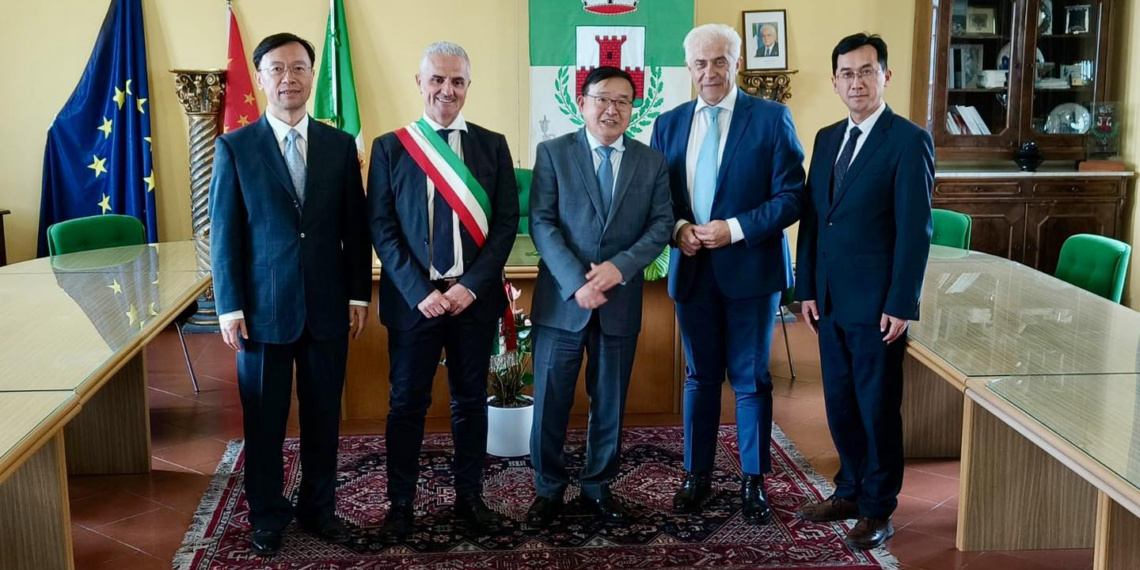 Visita ufficiale dell’Ambasciatore cinese Jia Guide a Grottazzolina