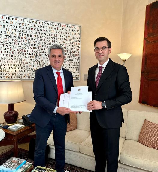 Farnesina, Ambasciatore designato Repubblica di Moldova Oleg Nica consegna copia Lettere Credenziali