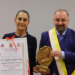 La Presidente della Repubblica del Messico Claudia Sheinbaum riceve il Premio Internazionale Bonifacio VIII